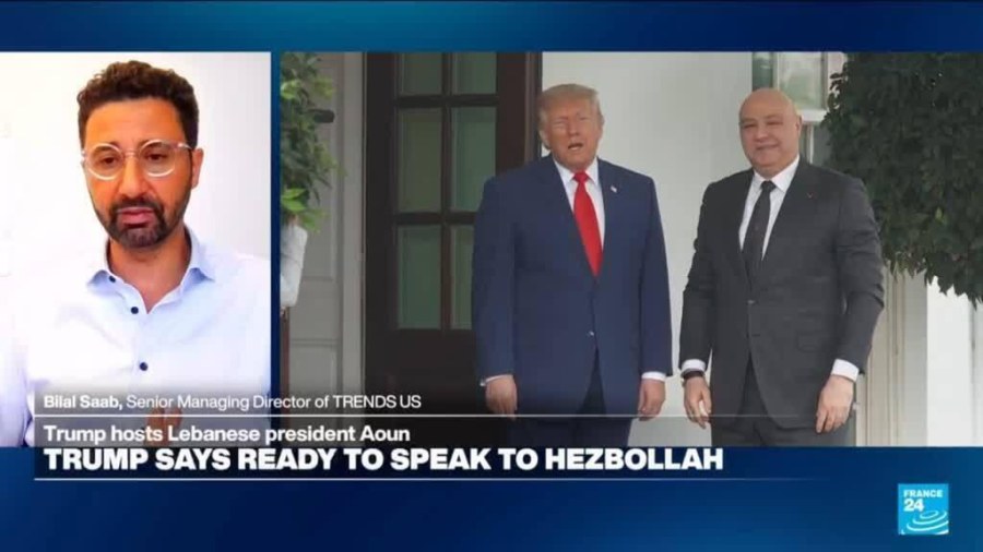 Joseph Aoun in Washington: Bilal Saab firmly believes 'this meeting couldn't have gone any better'