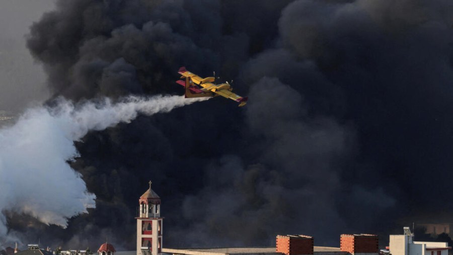 Wildfire Sparks Evacuation in Thessaloniki Suburbs
