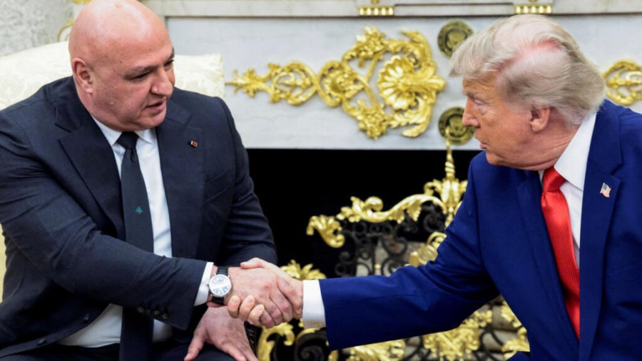 Trump and Aoun Meet Amid Heightened Tensions Over Hezbollah