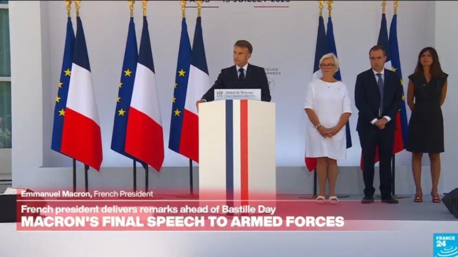 Macron Asserts France's Rearmament Strategy Fulfilled