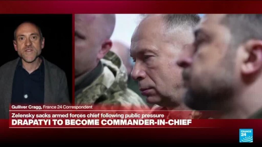 Zelensky Ousts Ukraine Military Leader Amid Protests