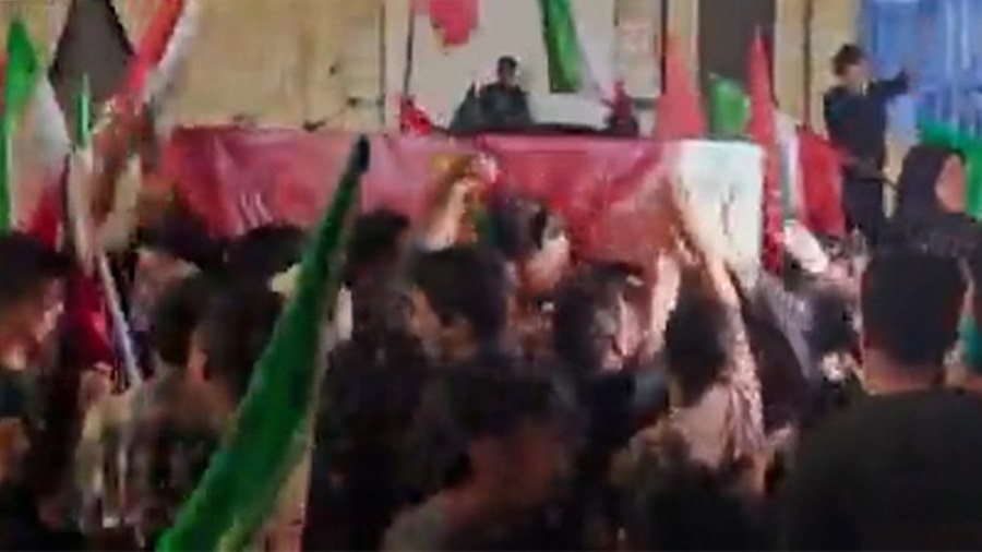 Iran Holds Funerals for Minab School Strike Victims