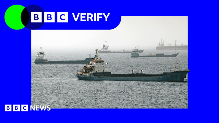 Big fall in oil, gas and cargo ships taking US-backed Hormuz route after new strikes