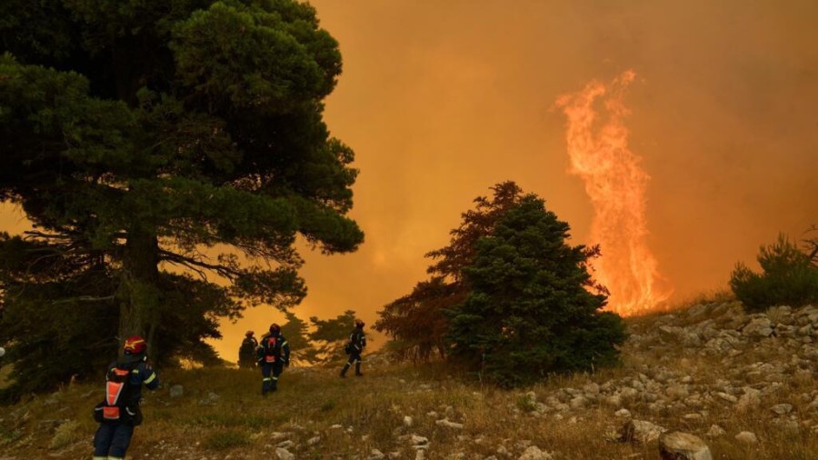 Greece Engulfed by Lethal Wildfires Amidst Firefighting Struggle