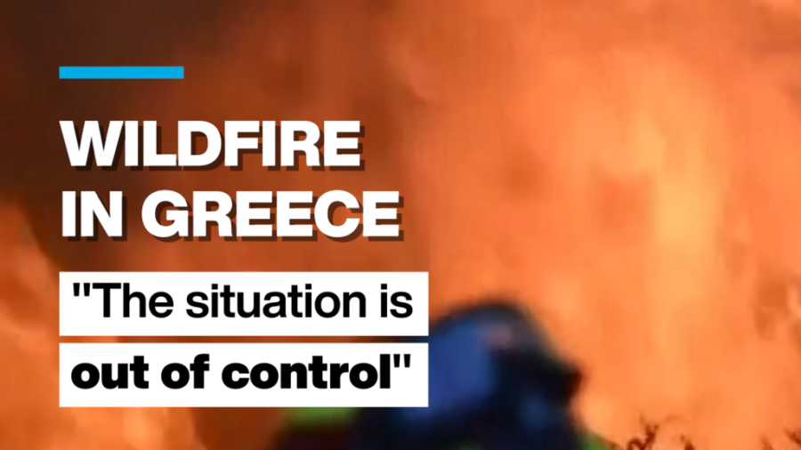 Wildfires Rage Unchecked as Greek Firefighters Struggle